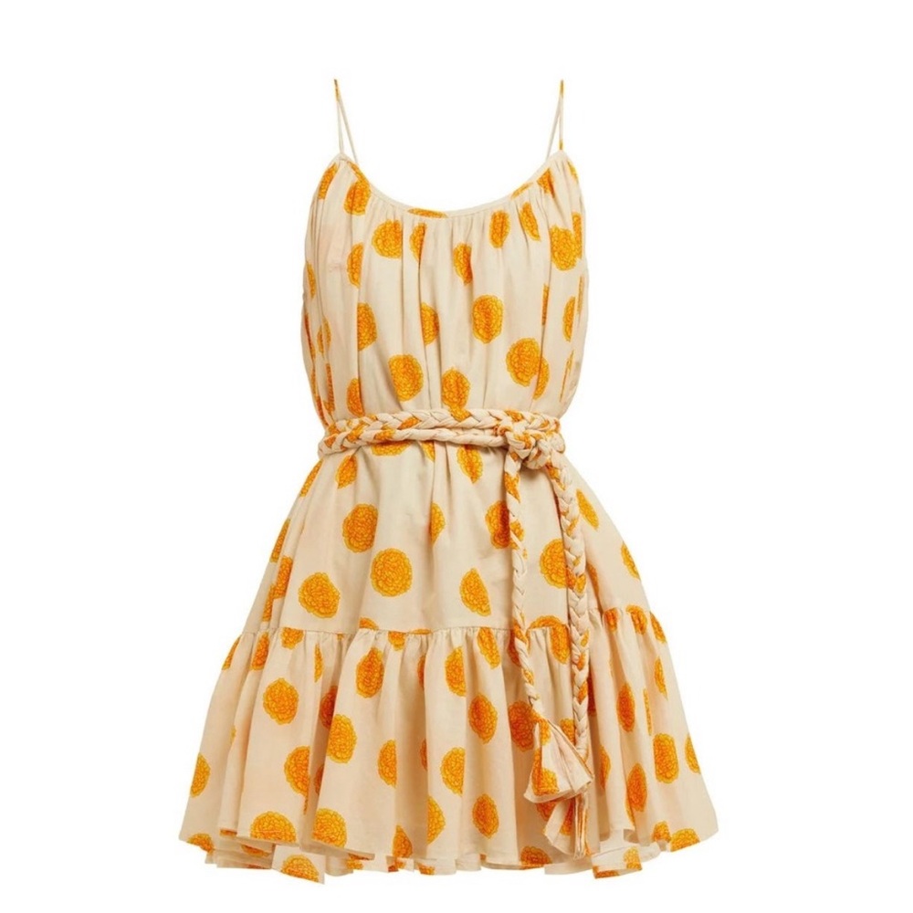 Rhode Nala dress in Marigold medium